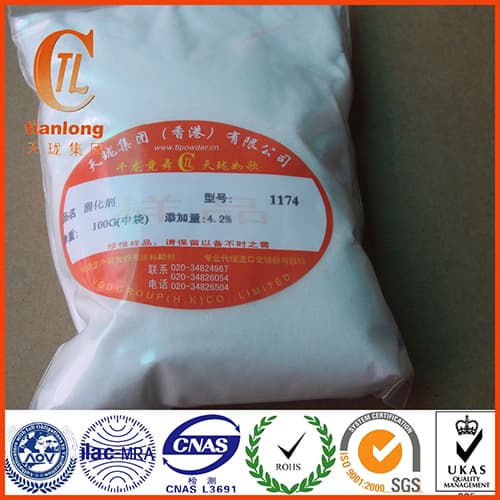 Glycoluril Crosslinker for Polyurethane Wrinkle powder 1174